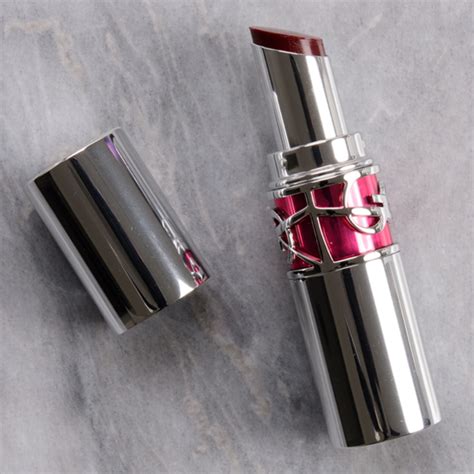 YSL Burgundy Temptation (6) Candy Glaze Lip Gloss .